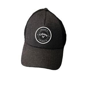 Callaway Golf Playing Through Trucker Hat Black